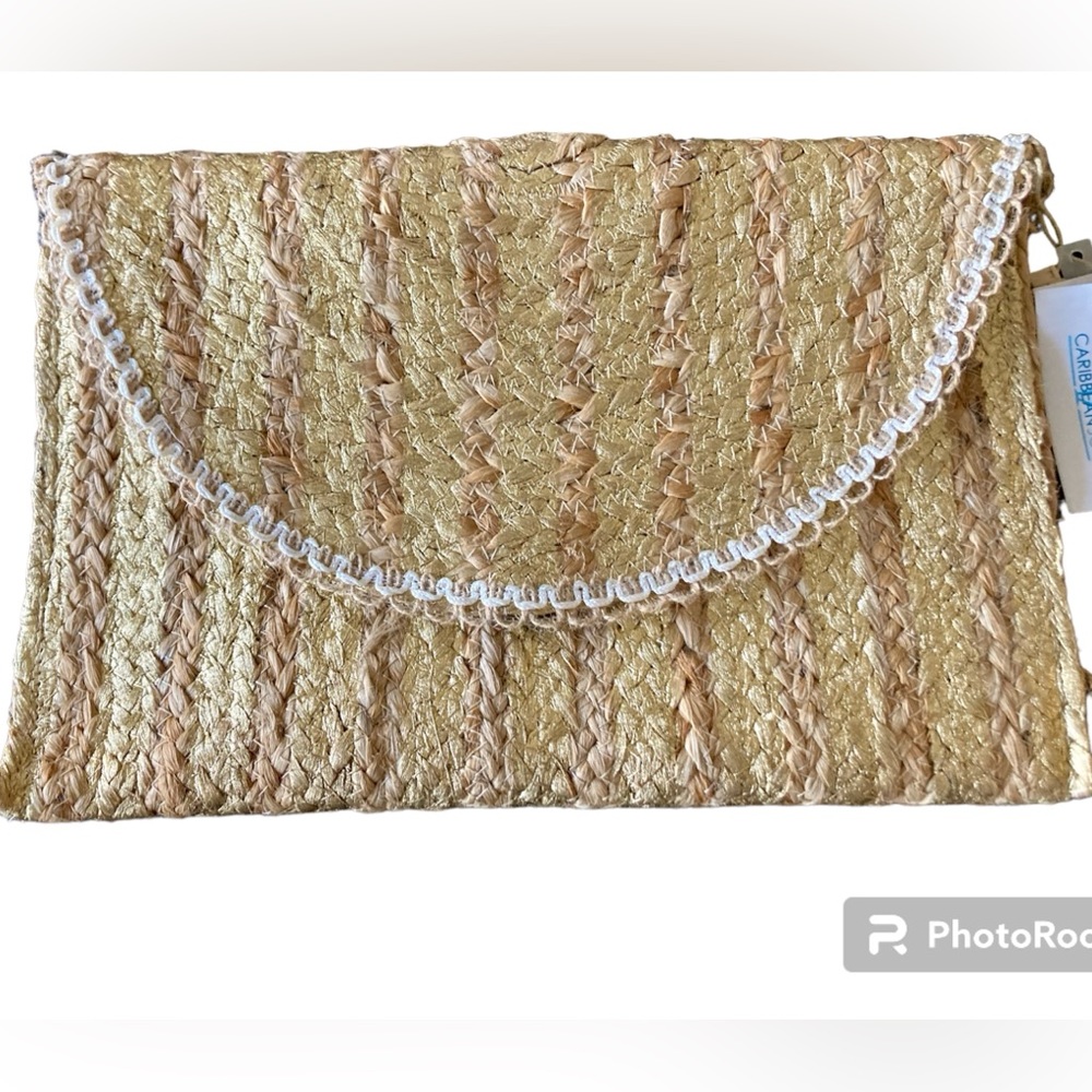 NWT Hand Woven Caribbean Joy Bag